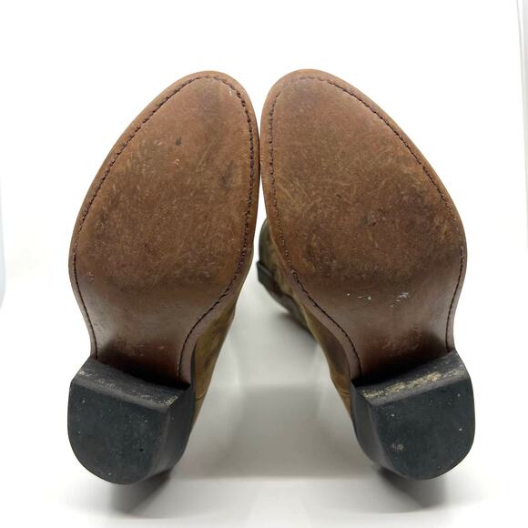 Durango RD542 Distressed Tan Slouch Western Boot Women's 6.5 US - Picture 7 of 8